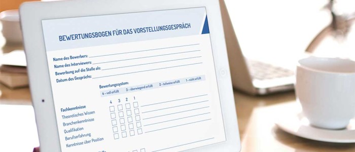 Bewertungsbogen zum Vorstellungsgespräch für Arbeitgeber – Gründe und Muster